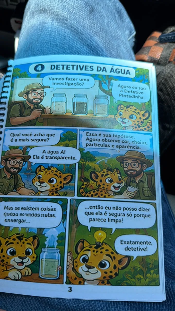 A Oncinha e os Segredos da Água — Foto 5